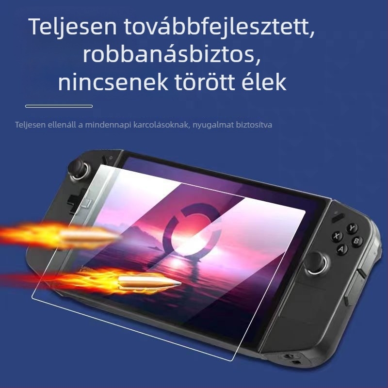 Lenovo Legion Go hordozható játékkonzolhoz edzett üveg kijelzővédő, 8,8 hüvelyk