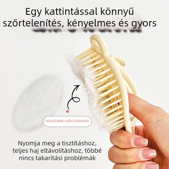 Teddy szőrzetre kutya fésű – masszázs és kifésülés, LDPE