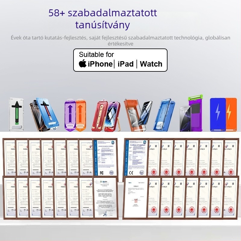 Nintendo konzolhoz karcálló üveg előlapi kijelzővédő, HD, teljes képernyő