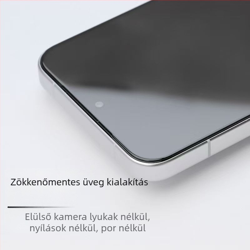 iQOO 13 edzett üveg kijelzővédő – matt felület, teljes lefedettség, ujjlenyomat feloldás