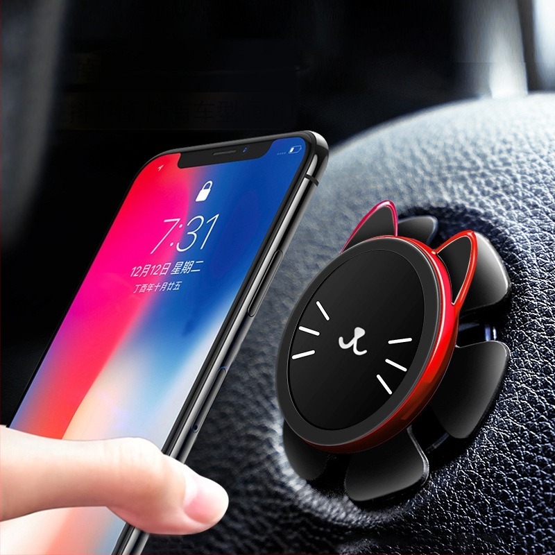 Haijiang Kormánykerékhez tartó — szívófejes telefon-tartó, univerzális műanyag dizájn, autó navigáció kompatibilis