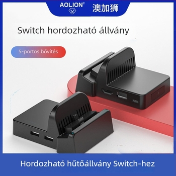 Nintendo Switch TV dokk HDMI kimenettel, USB-C videó kimenet, hordozható alap, 98 g