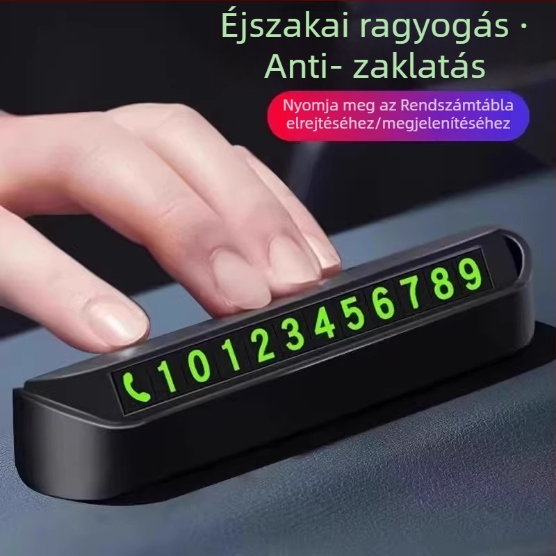 Fénylő autó STOP-jelzőtábla, Stop sign modell, Yiwu eredet, anyag Egyéb