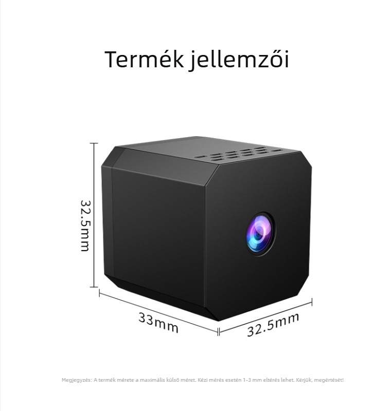 X1 1080P Vezeték-nélküli WiFi Belső Éjszakai Látású Biztonsági Kamera TF-kártya Tárolással