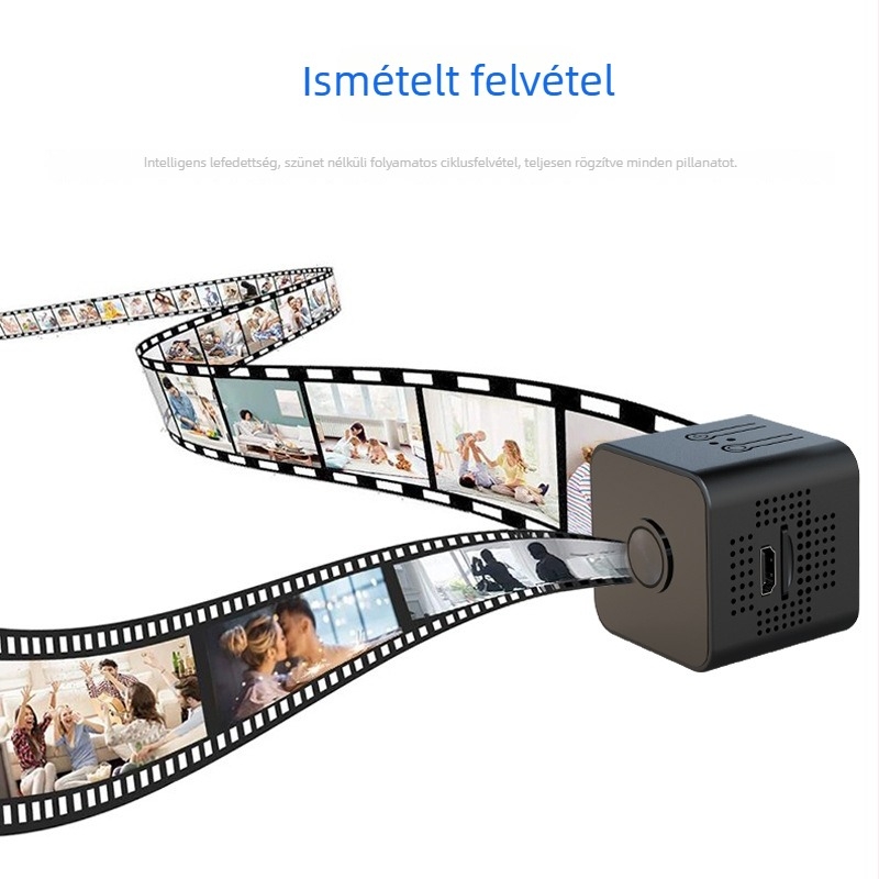 X1 1080P Vezeték-nélküli WiFi Belső Éjszakai Látású Biztonsági Kamera TF-kártya Tárolással