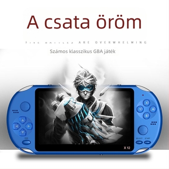Kézi hordozható játék konzol 8GB memóriával, USB és AV interfészekkel, MP4 videólejátszó, egy játékos