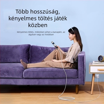 USB-C hosszabbító kábel Ezviz 360 Xiaomi megfigyelő kamerákhoz – egyoldali csatlakozó; PVC; 10W maximális teljesítmény; biztonságos gyors töltés