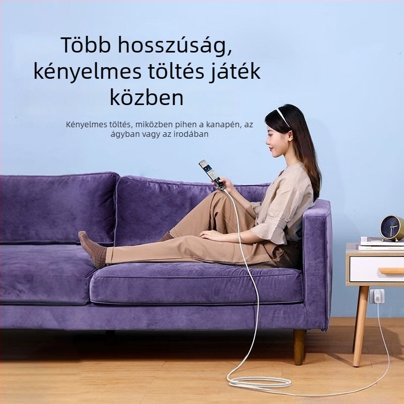 USB-C hosszabbító kábel Ezviz 360 Xiaomi megfigyelő kamerákhoz – egyoldali csatlakozó; PVC; 10W maximális teljesítmény; biztonságos gyors töltés