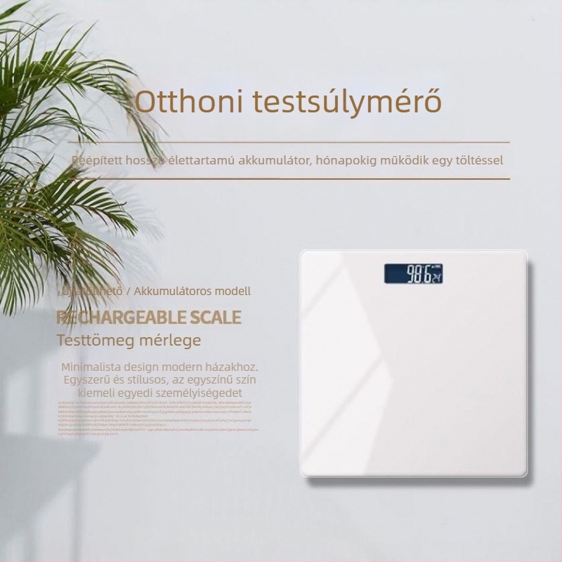 Súlymérő mérleg nedvességmérés funkcióval, Hengyi, egyszerű kivitel, felnőtteknek, maximális terhelhetőség 20213