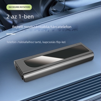 Műanyag rejtett ideiglenes parkolótábla telefonszámmal, modell HH-088, logónyomtatás, testreszabás, Tianxi