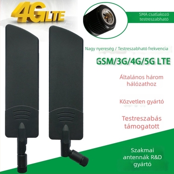 SANMA-CA20 Router antenna, nagy nyereségű LTE minden hálózathoz (5G/4G/3G), GSM/GPRS, Bluetooth és WiFi – Paddleantenna