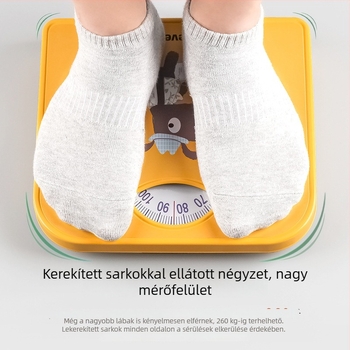 Fragrant Hill otthoni testsúlymérő – pontos, tartós mechanikus mérleg rugóval és nagy pontosságú mutatóval, kompakt