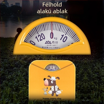 Fragrant Hill otthoni testsúlymérő – pontos, tartós mechanikus mérleg rugóval és nagy pontosságú mutatóval, kompakt
