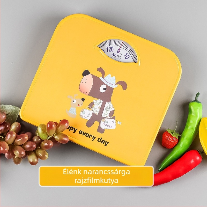 Fragrant Hill otthoni testsúlymérő – pontos, tartós mechanikus mérleg rugóval és nagy pontosságú mutatóval, kompakt