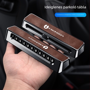 Tengshi D9/N7-hez ideiglenes csúszó rendszám — Márka: Universal, Eredet: Guangzhou, Anyag: Egyéb