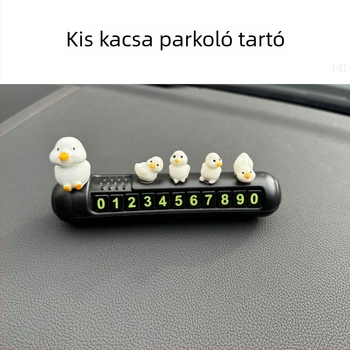 Mengya rajzfilm autóparkolási jel, műanyag, modell 045, méret 13×3 cm, testreszabható