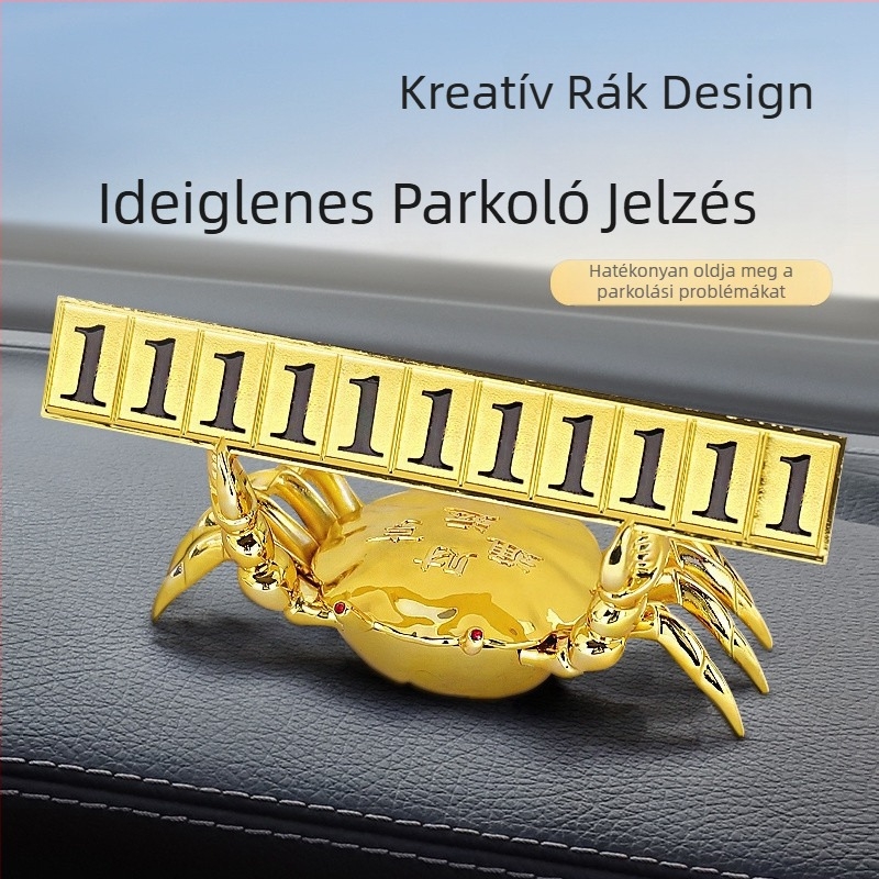 Chiweng fém rejtett autó dísz – Ideiglenes parkolási rendszám/ a rendszám áthelyezéséhez való kiegészítő, testreszabás nélkül