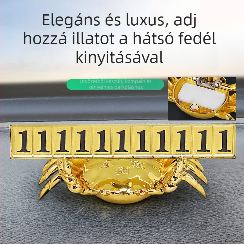 Chiweng fém rejtett autó dísz – Ideiglenes parkolási rendszám/ a rendszám áthelyezéséhez való kiegészítő, testreszabás nélkül