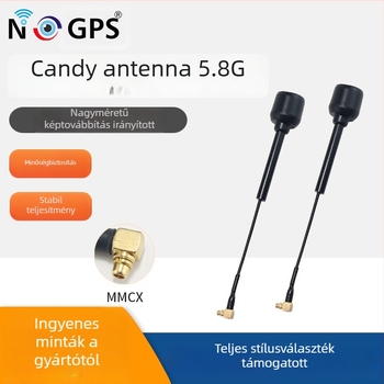 Drón antenna magas nyereséggel 5.8 GHz, Mushroom fej, 2 dB, 50 Ω, VSWR ≤ 2.0