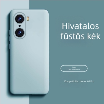 HONOR 60 Pro folyékony szilikon telefontok – kopásálló, leesésálló, ujjlenyomat-taszító, spray bevonattal