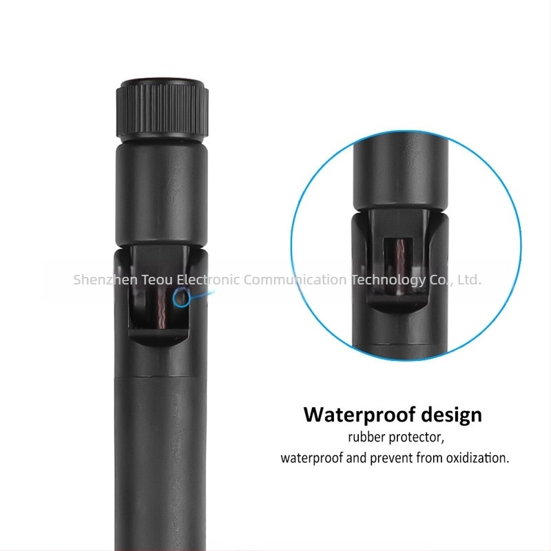 2.4/5/5.8 GHz két-sávos Glue Stick antenna, 6 dBi nyereség, 75 Ω kimeneti impedancia, SWR ≤ 1.5