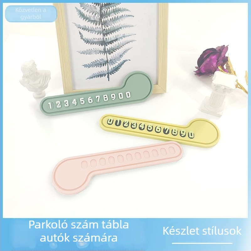 PVC-alapú autótelefon-tartó, modell 039, logóval testreszabható, sík szilikonlemez