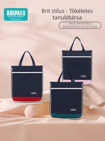 BD70 Nagy kapacitású tanulótáska általános iskolába – 1–6. osztály, poliészter, lélegző, vízálló, lopás elleni védelem, terheléscsökkentő ergonomikus kialakítás