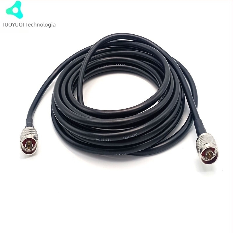 RF koaxiális antenna bővítő adapter, N-N csatlakozó, 50 Ω, teljes réz