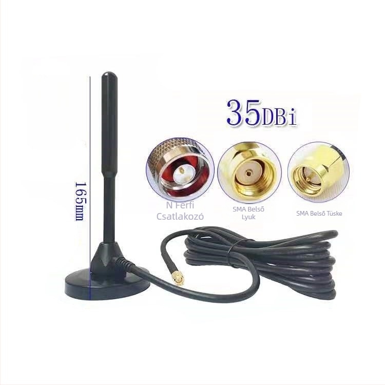 GSM 4G/3G IoT automata antenna rézrúddal és szívófejjel, autó GPRS antenna