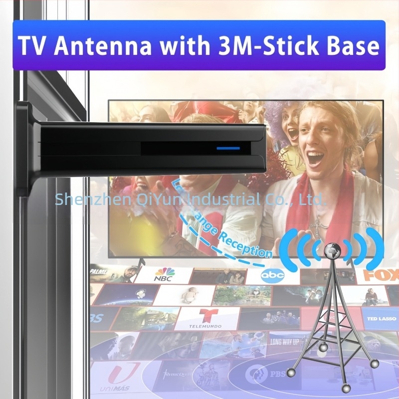 4K magasnyereségű beltéri és kültéri digitális TV antenna DVB-T vevő