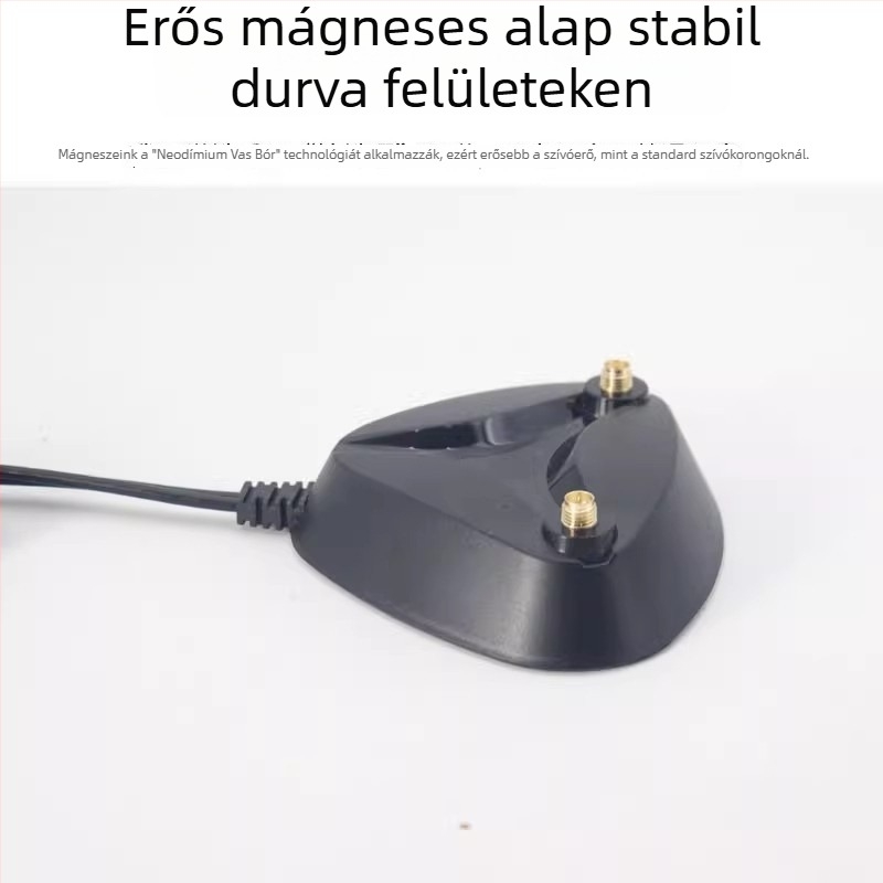 Router hálózati kártya antenna, 2.4/5.8 GHz, szívófejes, WiFi 6/7, ragasztóoszlop antenna, 4G/5G-kompatibilis