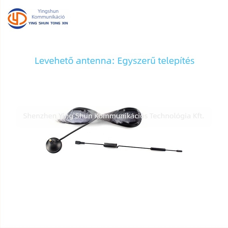 Yingshun 4G teljes sávú szívófejes antenna, omnidirekcionális, nagy nyereség, 698-960/1710-2690 MHz