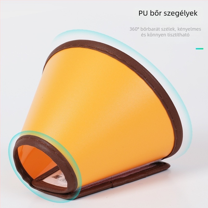 Elizabeth Állati Nyakörv - Operáció utáni, Nyalás elleni és Harapás elleni, Lélegző kivágásokkal macskáknak és kutyáknak