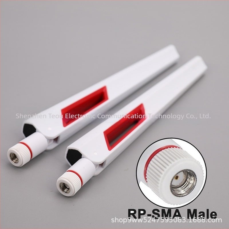 Kétsávos WiFi antenna routerekhez — 2.4/5/5.8 GHz, nagy nyereség, falon át, SMA csatlakozó, SWR ≤ 1.2