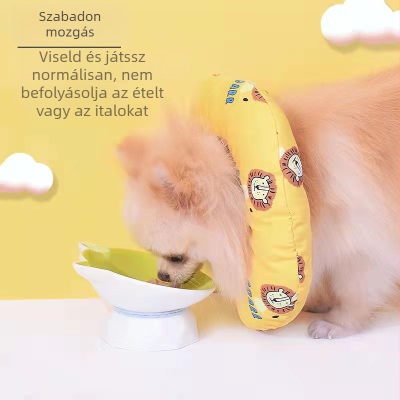 Háziállat nyakörv - Puha, Vízálló PP anyag, Kutyáknak, Erzsébet-stílus
