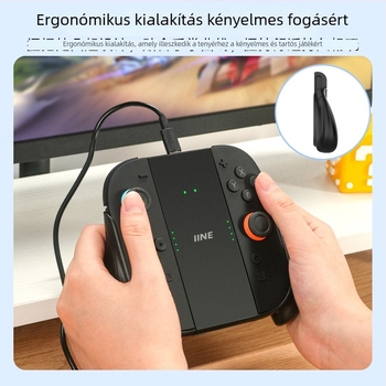 Good Value Switch 2 Töltőfogantyú Kettős Markolatokkal (Bal és Jobb), Teleszkópos Kialakítás