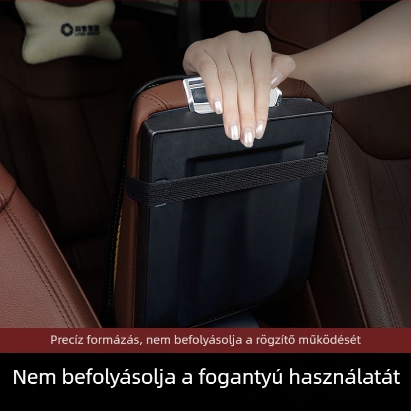 Bőr autókarfájának párnája, univerzális illeszkedés, testreszabható