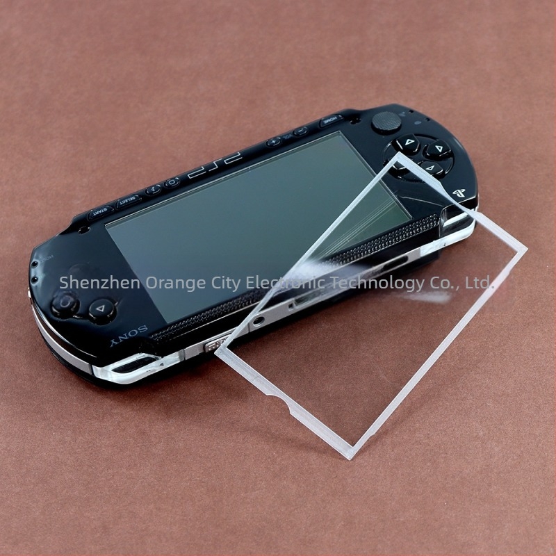 PSP kijelzőpanel PSP 1000/2000/3000-hoz – üveg tükrös felület és átlátszó műanyag tükrös felület