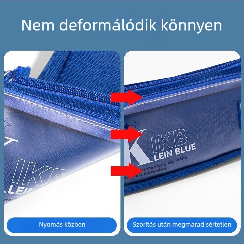 Klein tolltartó diákoknak – Nagy kapacitás, Vászon, Uniszex, Ins-stílus