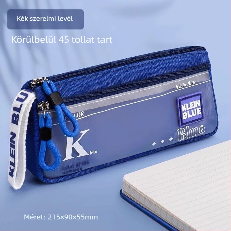 Klein tolltartó diákoknak – Nagy kapacitás, Vászon, Uniszex, Ins-stílus