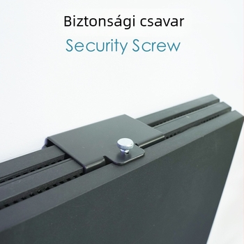 PS4 Pro / PS4 Slim falra szerelhető fém tartó, csavarokkal