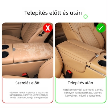 Lantu Dreamer középső kartámaszhoz készült bőrtok és emelő párna