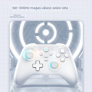 G3V2 hárommodos vezeték nélküli játékvezérlő Bluetooth- és USB-C-vel, Hall-szenzoros joystick és ravasz gombok PC-hez