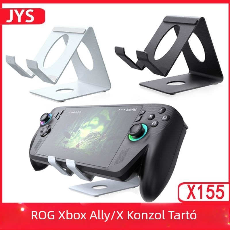 Asztali állvány ROG Xbox Ally/X Handheld, Switch OLED, Switch 2 és Steam Deckhez — Vas szerkezet, Modell JYS-X155