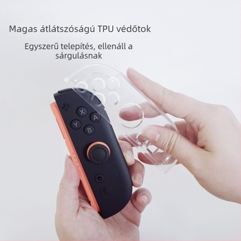 Switch2 védőtok bal és jobb kezelőkhöz, PC/TPU anyag, kompatibilis a Switch2 generációval, súly 100 g