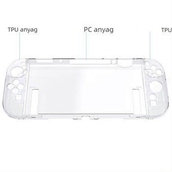 Switch2 védőtok bal és jobb kezelőkhöz, PC/TPU anyag, kompatibilis a Switch2 generációval, súly 100 g