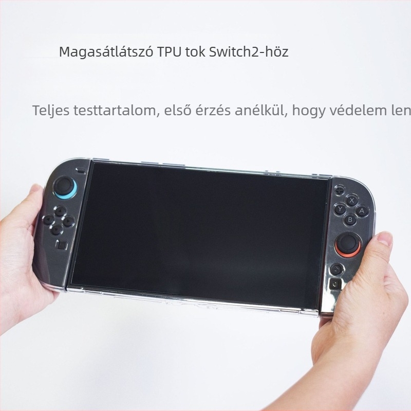Switch2 védőtok bal és jobb kezelőkhöz, PC/TPU anyag, kompatibilis a Switch2 generációval, súly 100 g