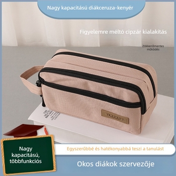 Kaiyou Háromrétegű tolltartó, nagy kapacitás, Minimalista stílus, Oxford anyag