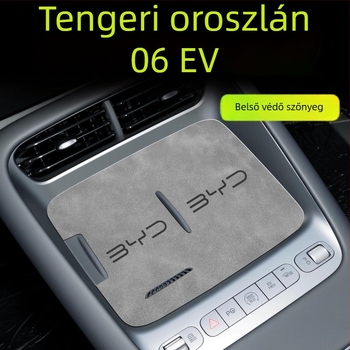 Autós vezeték nélküli töltőpad a középkonzolhoz – kompatibilis a Hiace 06EV 25 modelljével, belső tér kiegészítő mikroszálas bőrrel