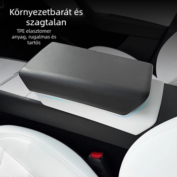 Tesla Model 3/Y könyöktámasz védőburkolat – belső dekorációs kiegészítő